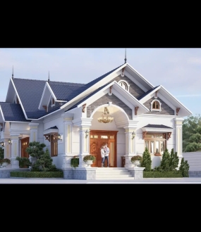 THI CÔNG NHÀ TRỌN GÓI TẠI MỸ THO, TIỀN GIANG (12tr/ mét vuông)